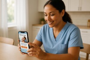 Why Mobile-Friendly Design Matters for Home Care