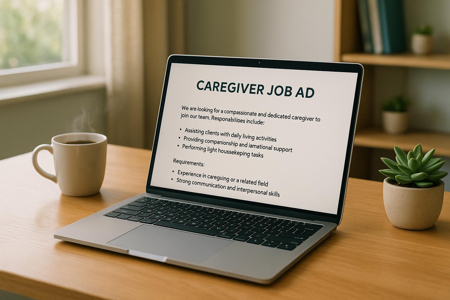 How to Write Job Ads for Caregivers