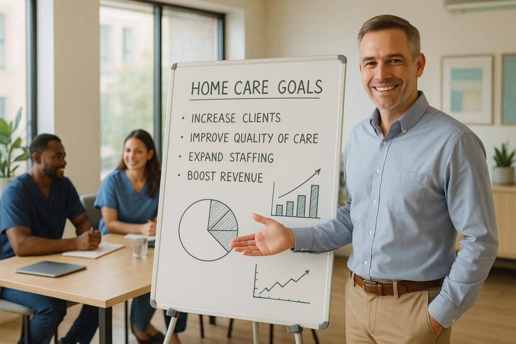 How Goal Setting Drives Home Care Business Growth