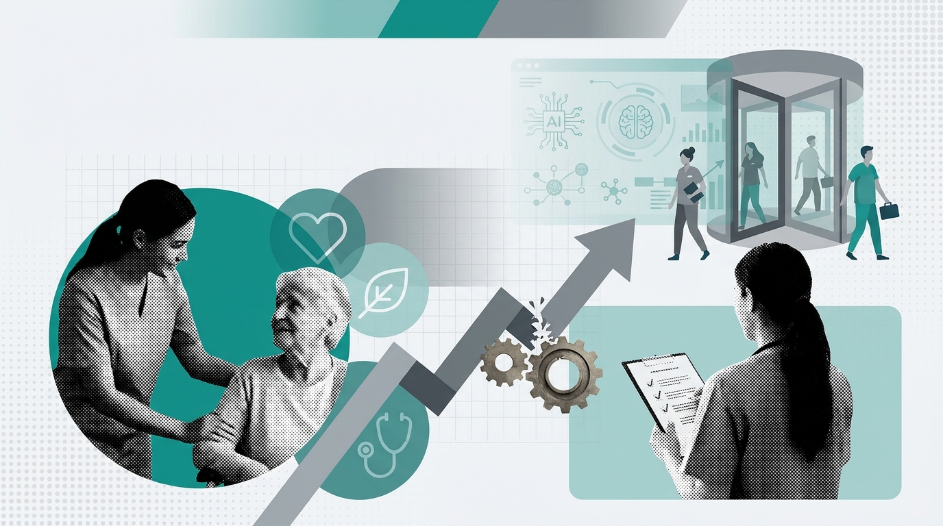 Home Care Industry Report Documents 79% Caregiver Turnover Rate as AI Investment Lags Behind Intent